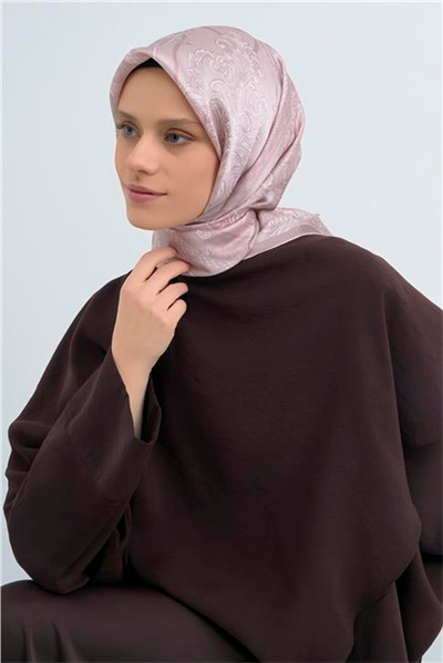 Armine  Saf İpek Twill Eşarp 9537D 01