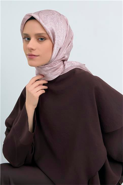 Armine  Saf İpek Twill Eşarp 9537D 01
