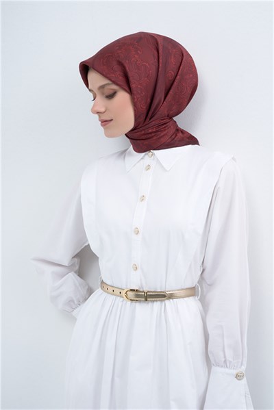 Armine  Saf İpek Twill Eşarp 9537D 50