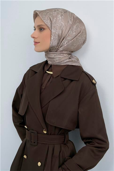 Armine  Saf İpek Twill Eşarp 9537D 54