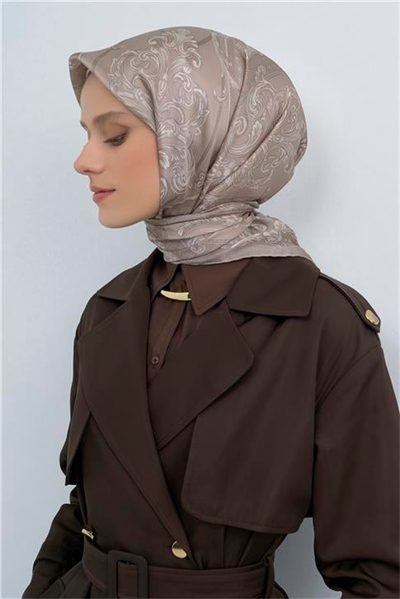 Armine  Saf İpek Twill Eşarp 9537D 54