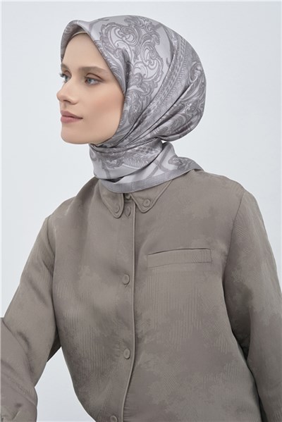 Armine  Saf İpek Twill Eşarp 9537D 81