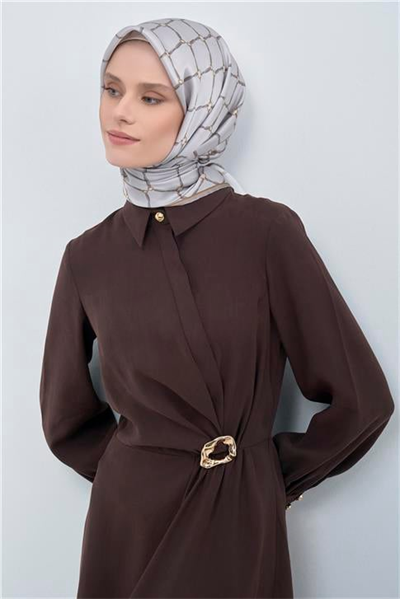 Armine  Saf İpek Twill Eşarp 9538D 03
