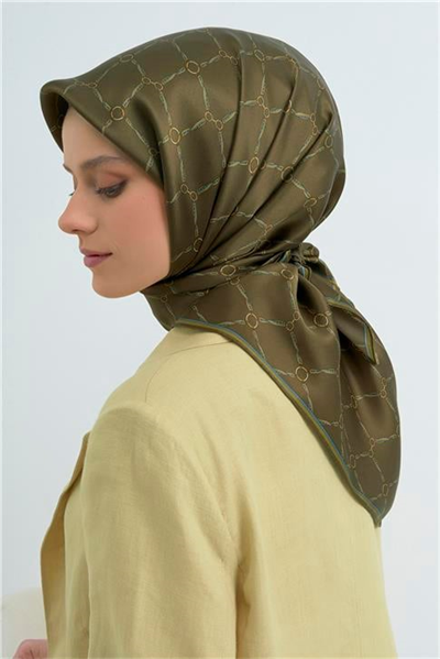 Armine  Saf İpek Twill Eşarp 9538D 04