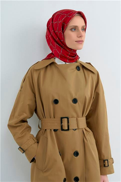 Armine  Saf İpek Twill Eşarp 9538D 05