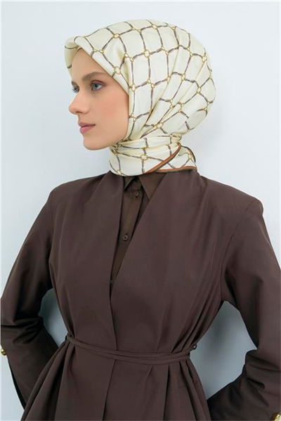 Armine  Saf İpek Twill Eşarp 9538D 80