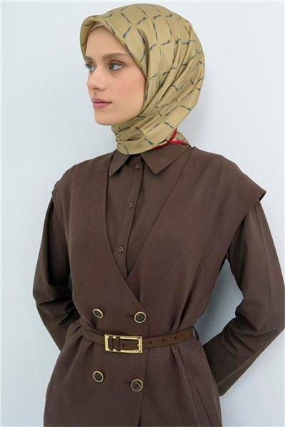 Armine  Saf İpek Twill Eşarp 9538D 82