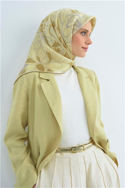 Armine  Saf İpek Twill Eşarp 9539D 34