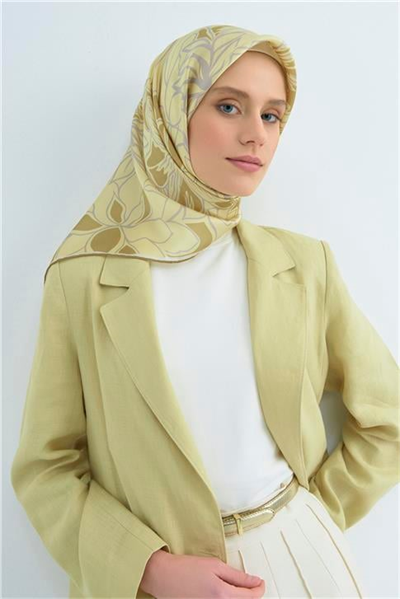 Armine  Saf İpek Twill Eşarp 9539D 34