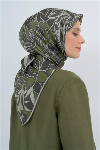 Armine  Saf İpek Twill Eşarp 9539D 35