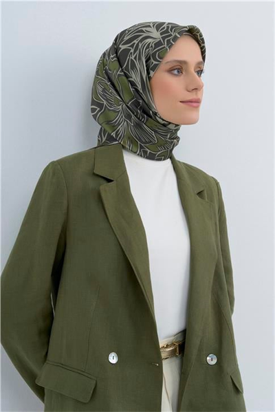 Armine  Saf İpek Twill Eşarp 9539D 35