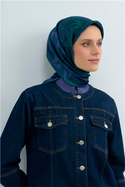 Armine  Saf İpek Twill Eşarp 9539D 84