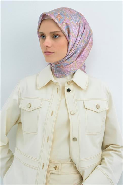 Armine  Saf İpek Twill Eşarp 9540D 02