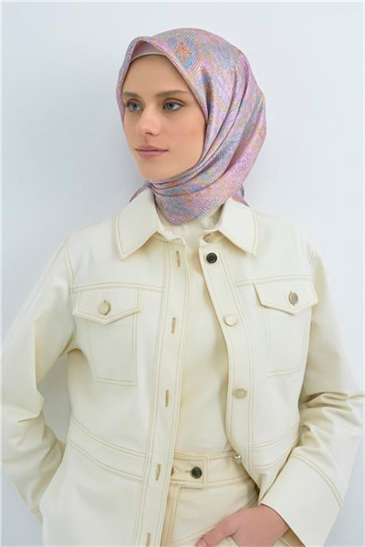 Armine  Saf İpek Twill Eşarp 9540D 02