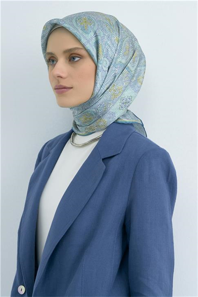 Armine  Saf İpek Twill Eşarp 9540D 03