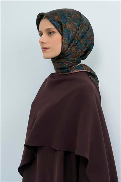 Armine  Saf İpek Twill Eşarp 9540D 04