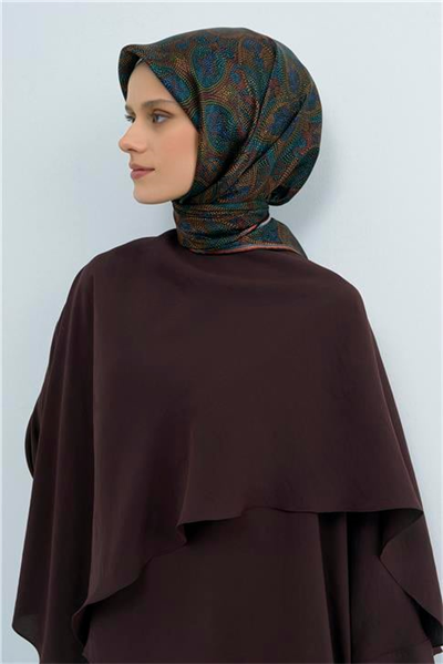 Armine  Saf İpek Twill Eşarp 9540D 04