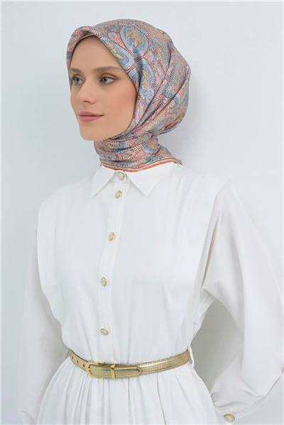 Armine Yeni Sezon 2026 Saf İpek Twill Eşarp 9540D 36