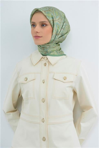 Armine  Saf İpek Twill Eşarp 9540D 54