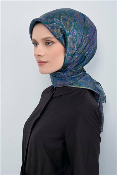 Armine Yeni Sezon 2026 Saf İpek Twill Eşarp 9540D 80