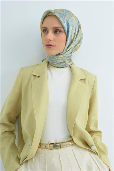 Armine  Saf İpek Twill Eşarp 9540D 81