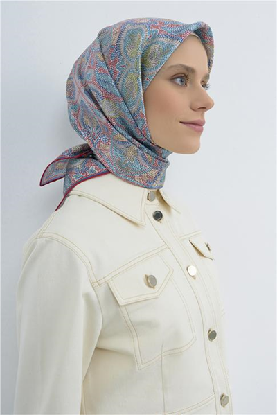 Armine  Saf İpek Twill Eşarp 9540D 83