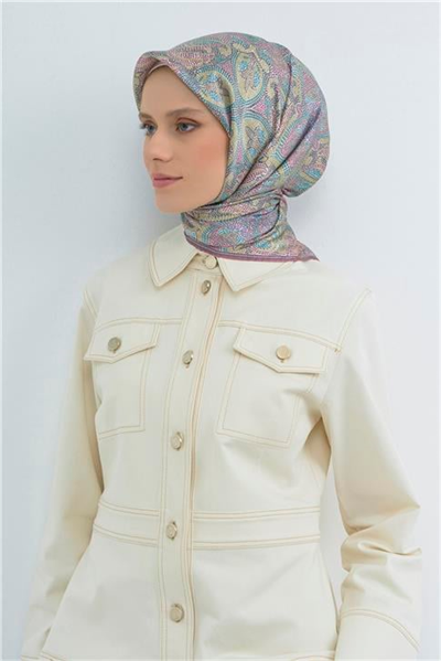 Armine  Saf İpek Twill Eşarp 9540D 85
