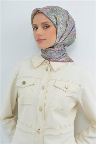 Armine  Saf İpek Twill Eşarp 9540D 85
