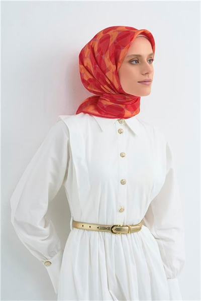 Armine  Saf İpek Twill Eşarp 9541D 82