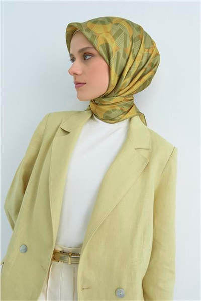 Armine  Saf İpek Twill Eşarp 9541D 84