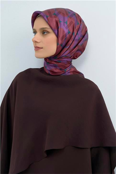 Armine  Saf İpek Twill Eşarp 9541D 86
