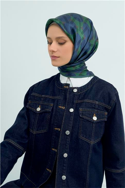 Armine  Saf İpek Twill Eşarp 9541D 87