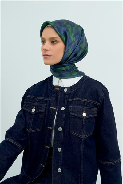 Armine  Saf İpek Twill Eşarp 9541D 87