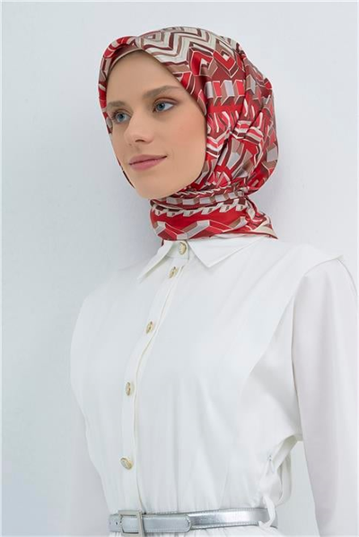 Armine  Saf İpek Twill Eşarp 9542D 01