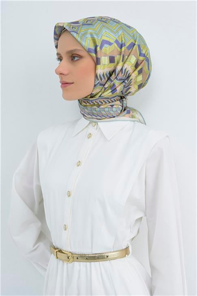 Armine  Saf İpek Twill Eşarp 9542D 33