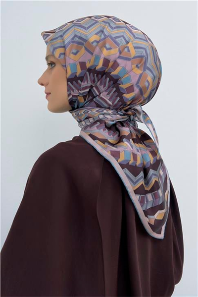Armine  Saf İpek Twill Eşarp 9542D 35