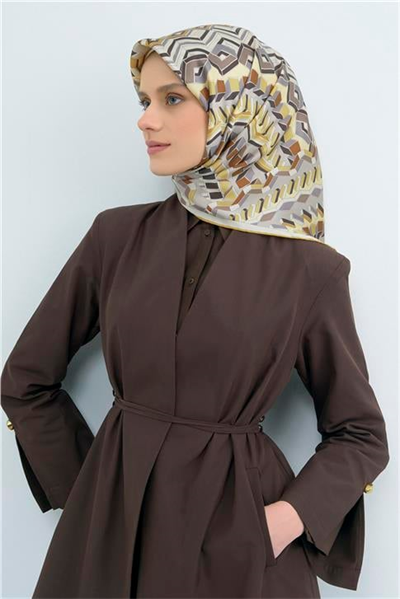 Armine  Saf İpek Twill Eşarp 9542D 37