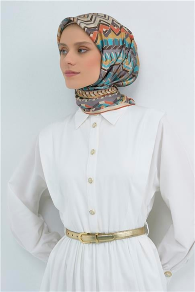 Armine  Saf İpek Twill Eşarp 9542D 38