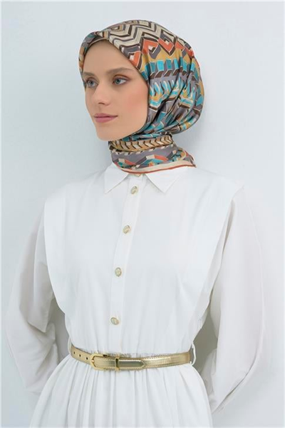 Armine  Saf İpek Twill Eşarp 9542D 38