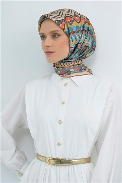 Armine  Saf İpek Twill Eşarp 9542D 38