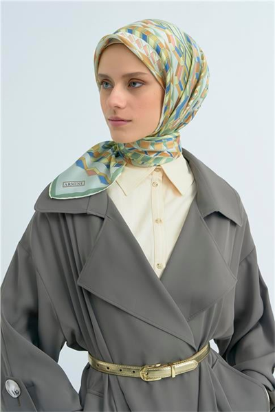 Armine  Saf İpek Twill Eşarp 9542D 50
