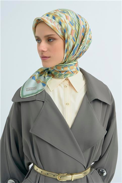 Armine  Saf İpek Twill Eşarp 9542D 50