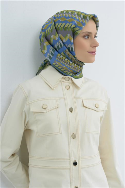Armine  Saf İpek Twill Eşarp 9542D 53