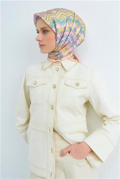 Armine  Saf İpek Twill Eşarp 9542D 55