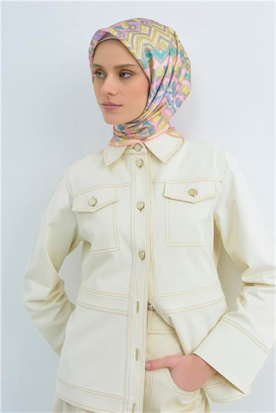 Armine  Saf İpek Twill Eşarp 9542D 55