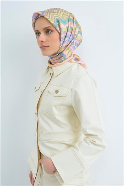 Armine  Saf İpek Twill Eşarp 9542D 55
