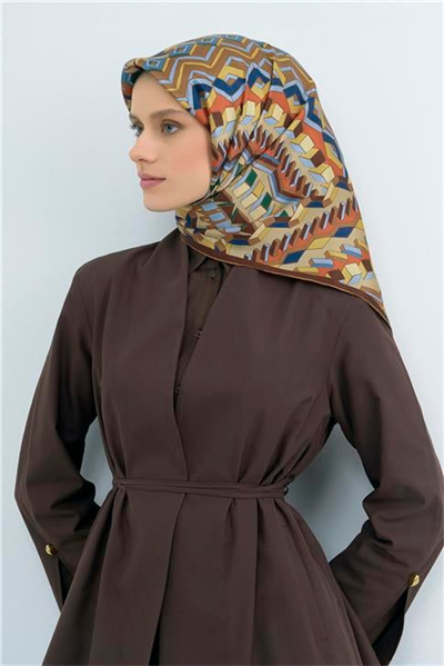 Armine  Saf İpek Twill Eşarp 9542D 82