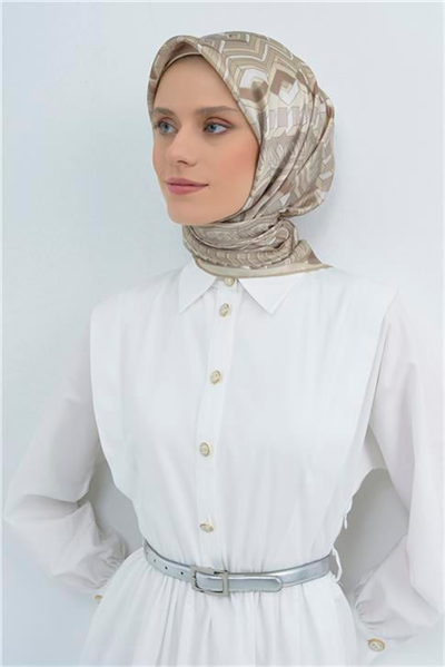 Armine  Saf İpek Twill Eşarp 9542D 86