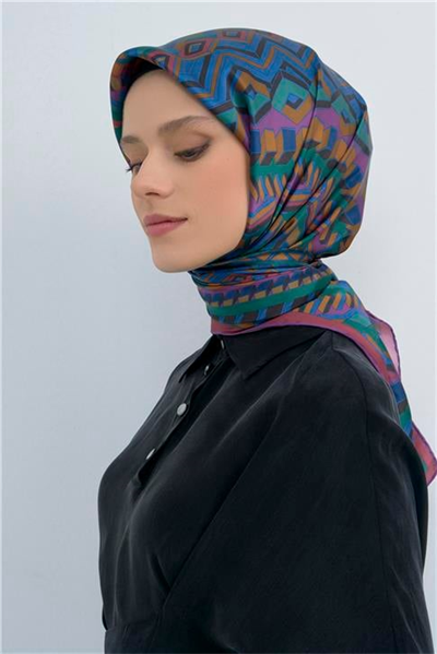 Armine  Saf İpek Twill Eşarp 9542D 87
