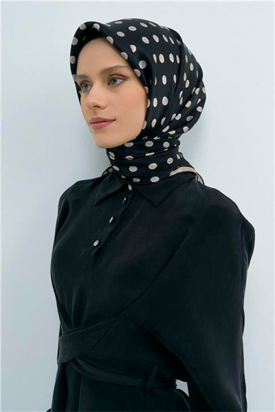Armine  Saf İpek Twill Eşarp 9544D 01